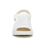 Bzees Star Bright Sandal - White Knit