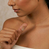 Krystal Couture Twist Pendant Necklace Embellished with SWAROVSKI Crystals