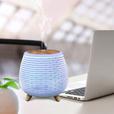 TODO 100Ml Humidifier Aromatherapy Diffuser 7 Colour Led Ultrasonic Mist - White