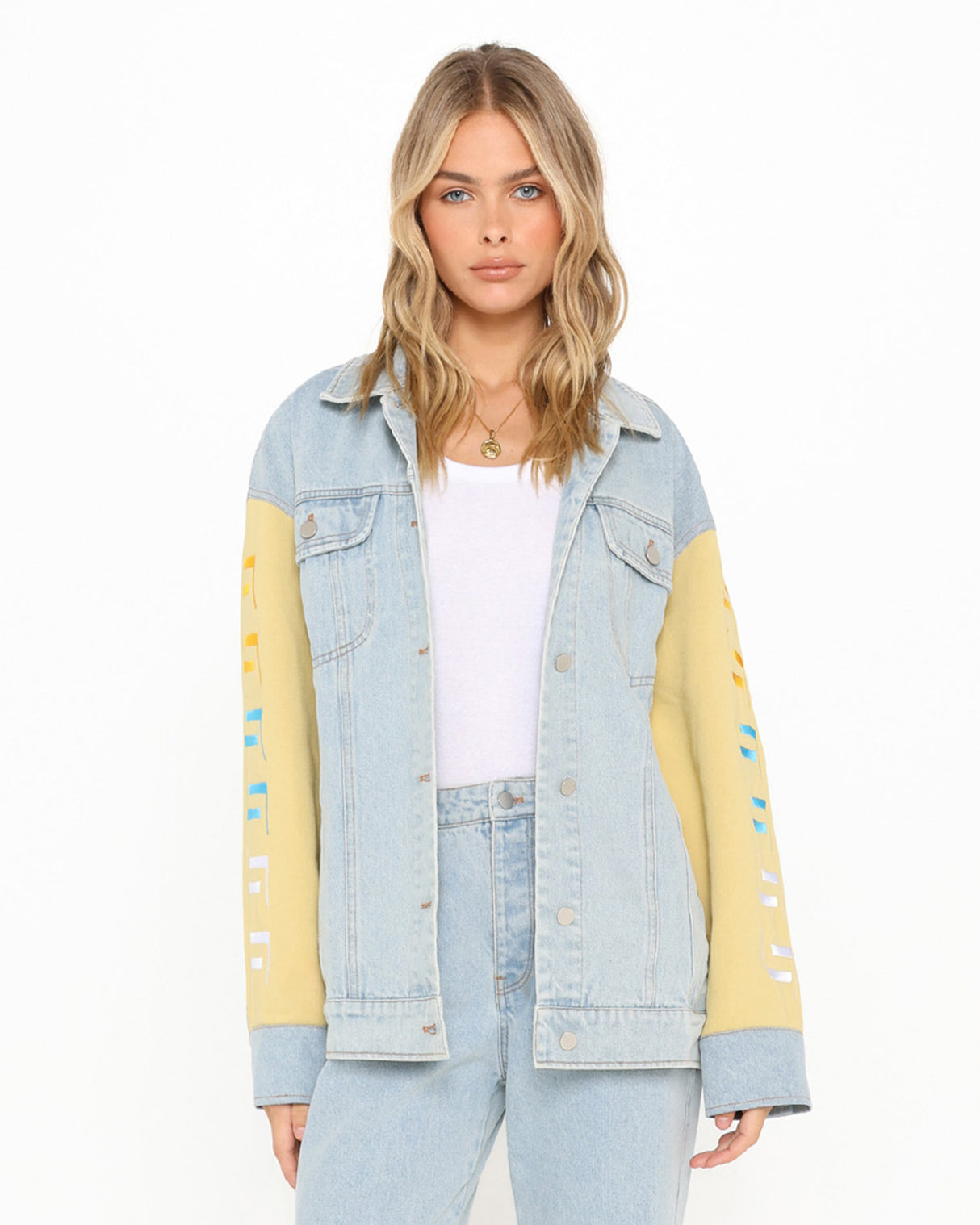 Lost In Lunar Women's Eden Jacket - Denim