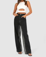 BY.DYLN Blurred Lines Jeans - Black