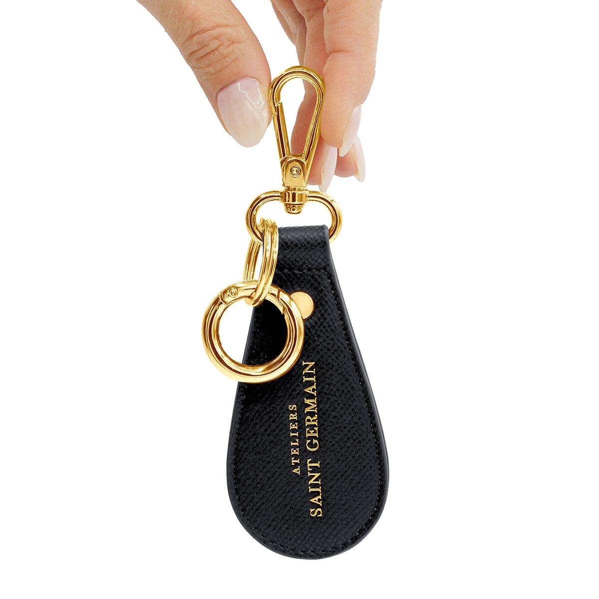 JEWELRY BAG - KEY RING BLACK