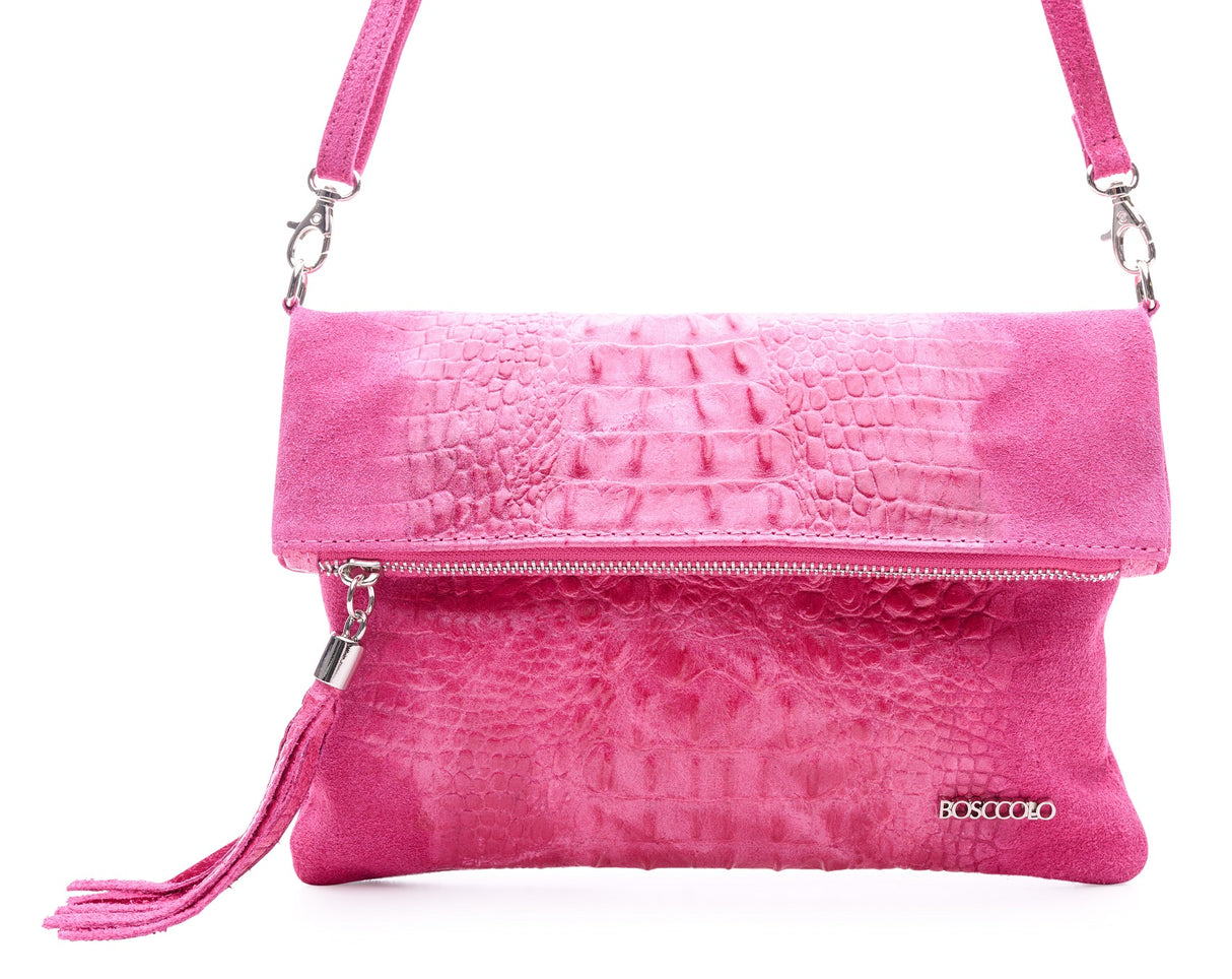 Bosccolo Clutch - Fuchsia