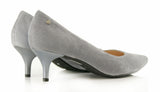 Bosccolo Womens Spike Heels Suede 200 - Grey Suede
