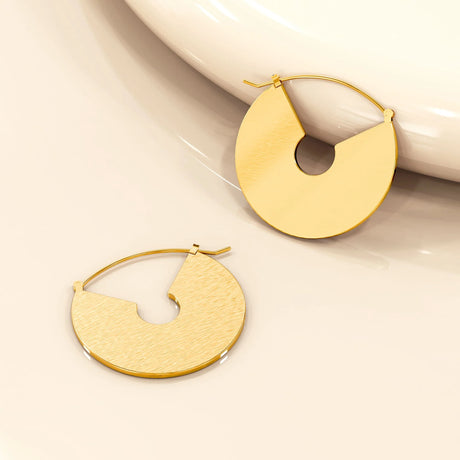 Bullion Gold Grande Gold Hoop Earrings