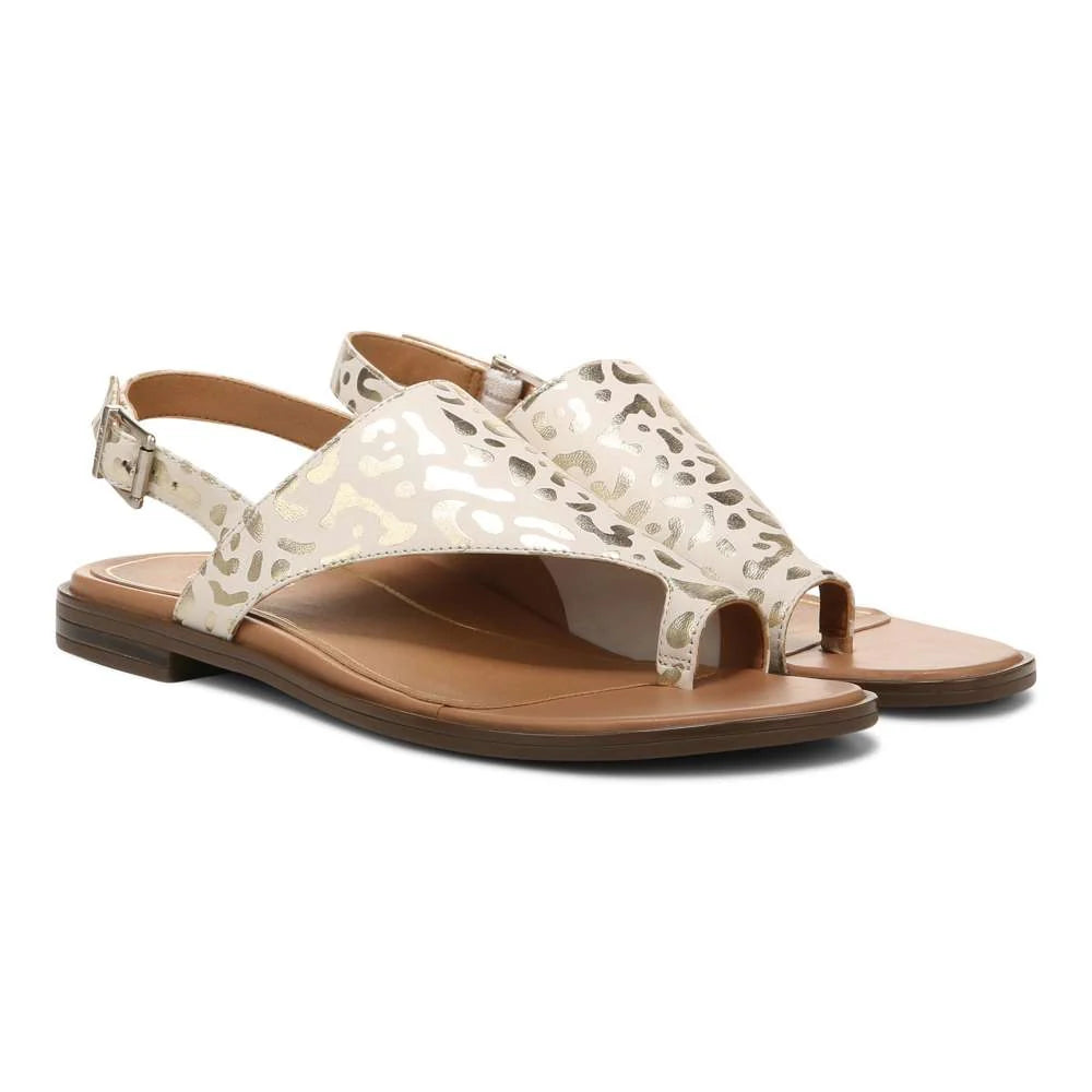 Vionic Ella Sandal - White Leopard