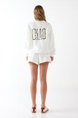 Lost In Lunar Women's Ciao Sweater - White