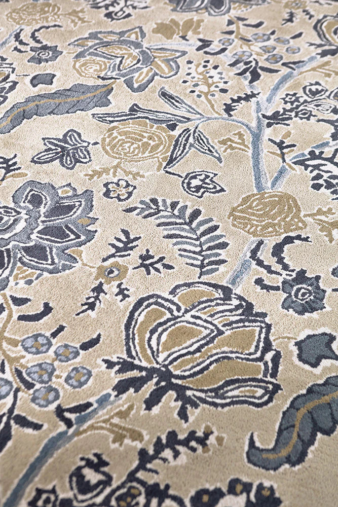 Sanderson Shalimar China Blue 148508 Rug