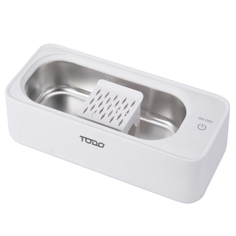 TODO Ultrasonic Cleaner Sonic Wave Jewellery Cleaner 300ml Stainless Steel Tank 3min Cycle