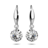 Solid 925 Sterling Silver Meru Hook Earrings