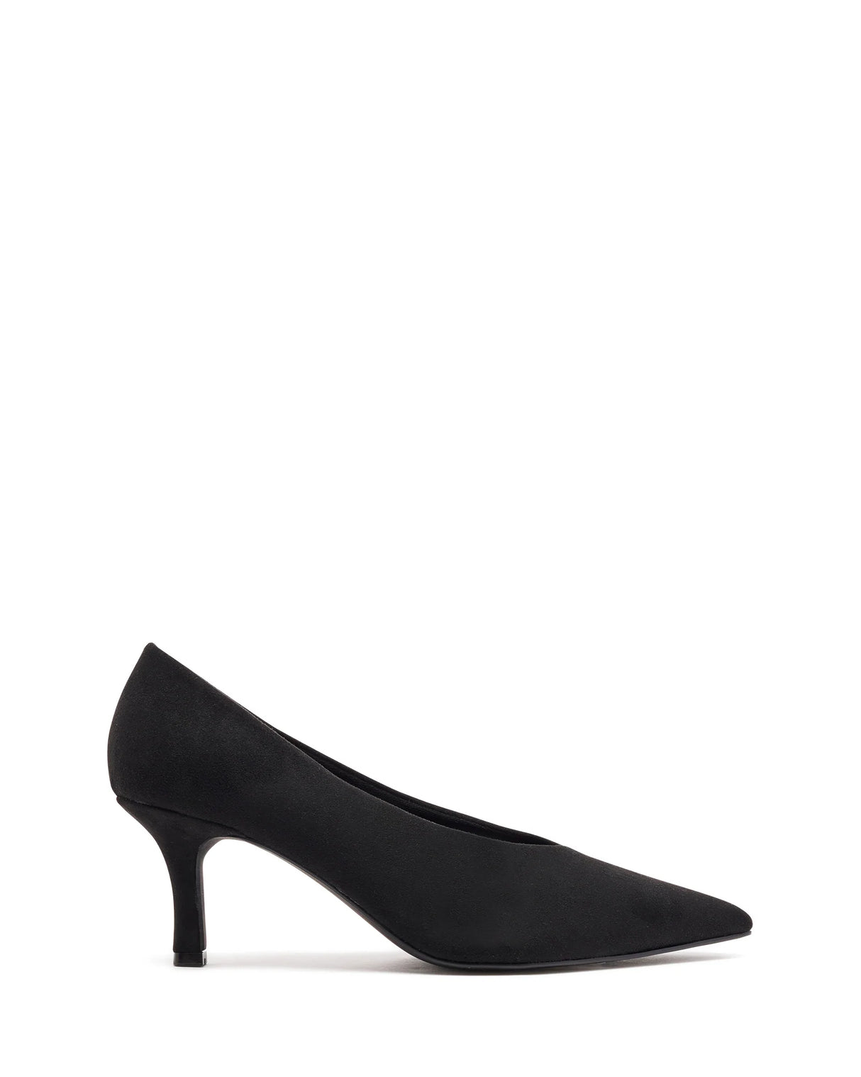 Therapy Jordyn Black Faux Suede