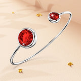 Krystal Couture Loisa Bangle Embellished with Swarovski Crystals