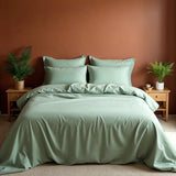 Royal Comfort Blended Bamboo Sheet Set Sage Green