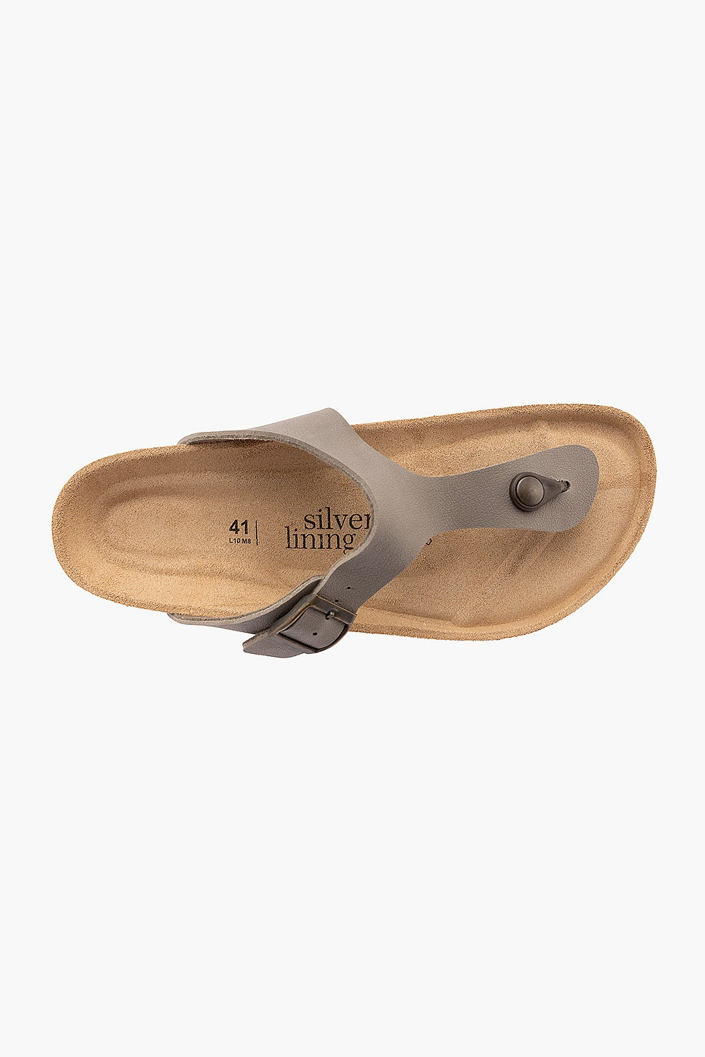 Silver Lining Rosas Mens Plain Stone