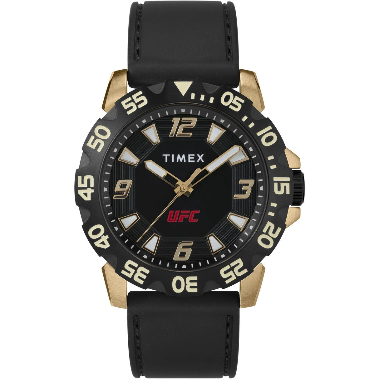 Timex UFC Champ Black Silicone