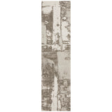Magnolia 11 Silver Runner Rug