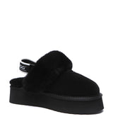 Australian Shepherd UGG Waffle Platform - Black