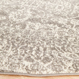Evoke 256 Grey Round Rug