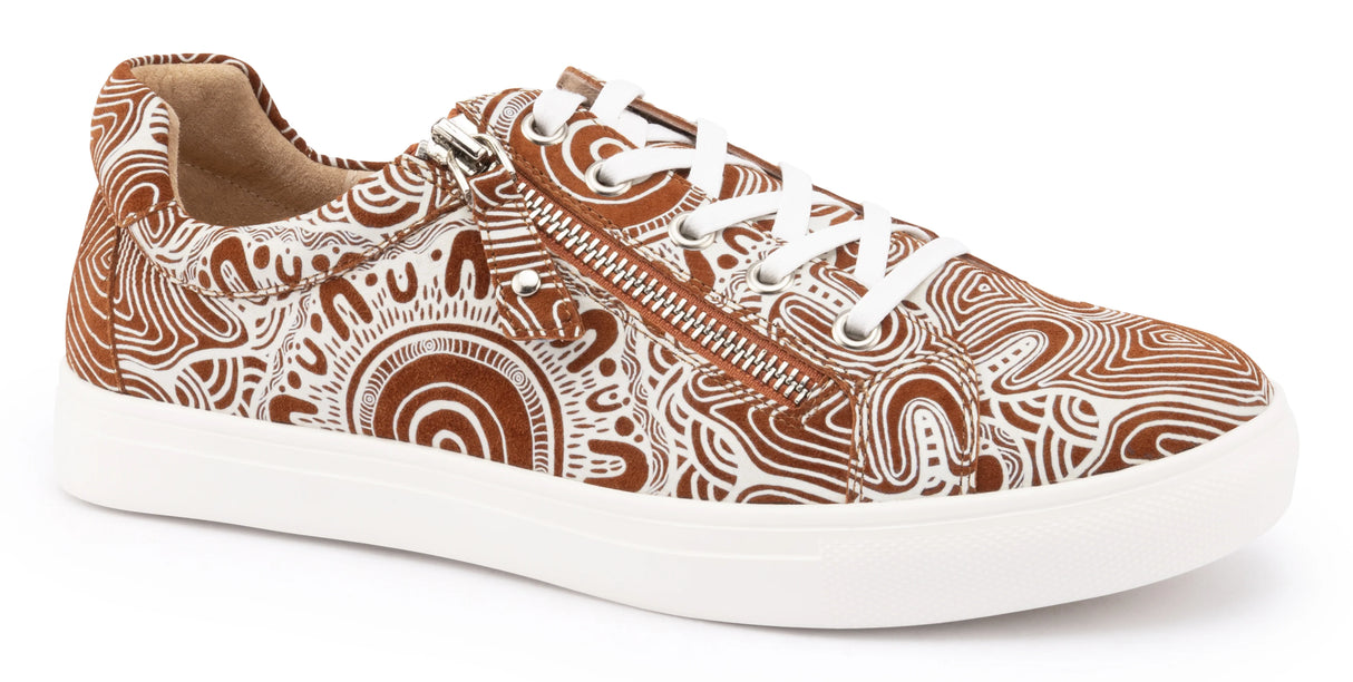 Klouds x Peter Farmer Cara Kard Print Purnululu Rust