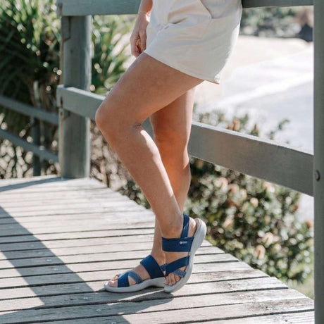 Bzees Call Me Sandal - Navy Fabric