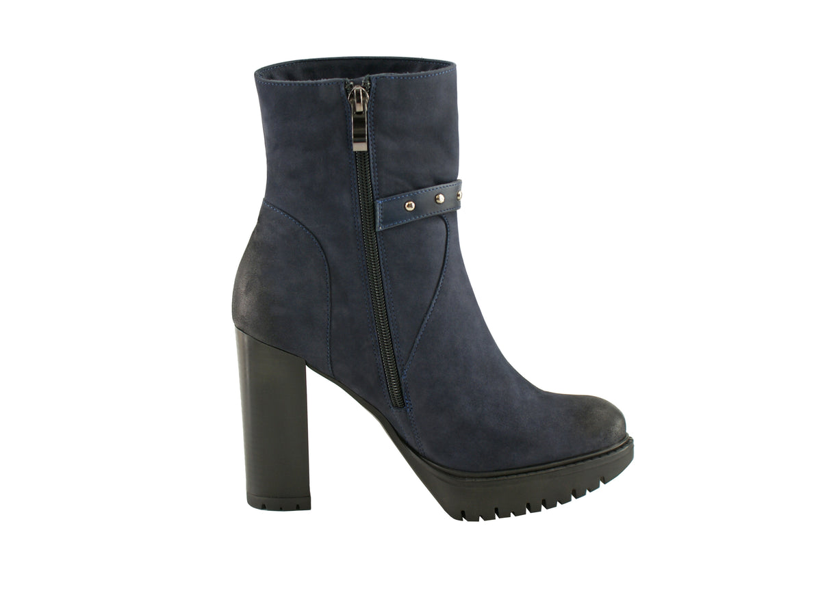 Bosccolo Womens Boots - Navy Blue