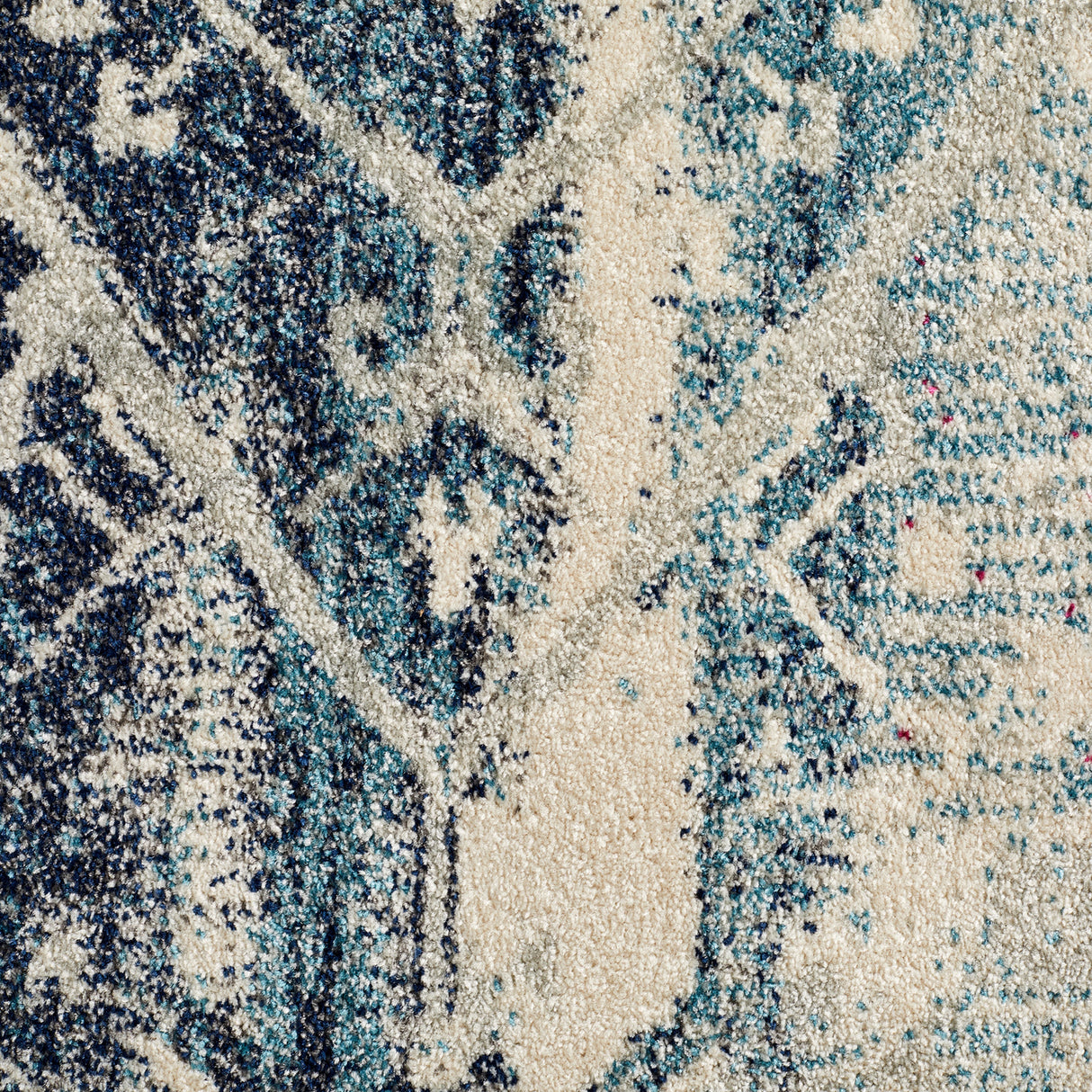 Museum 865 Blue Runner Rug