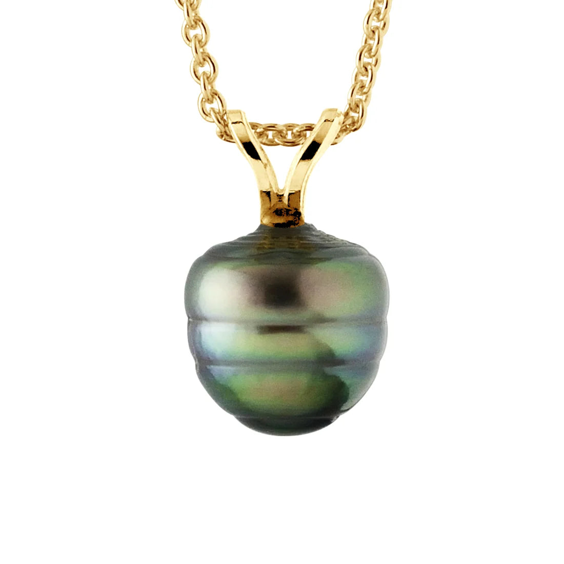 Pendant Tahitian Pearl Yellow Gold