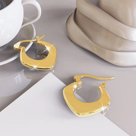 Bullion Gold Sylvia Gold Hoop Earrings