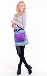Bosccolo Shoulder Bag Design Strap - Purple