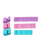 TODO 3 pcs Hip Loop Exercise Resistance Band Booty Legs Trainer 3 Resistance Levels