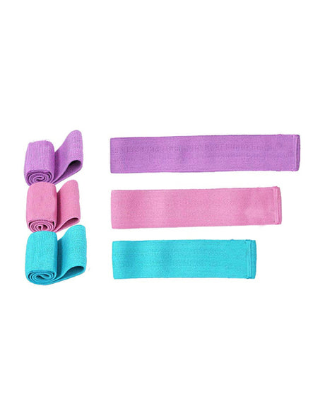 TODO 3 pcs Hip Loop Exercise Resistance Band Booty Legs Trainer 3 Resistance Levels