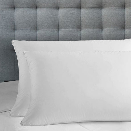 Royal Comfort Luxury Bamboo Gusset Pillow - Twin Pack