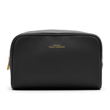 SAINT AMAND - Single Compartment Toilet Bag - BLACK