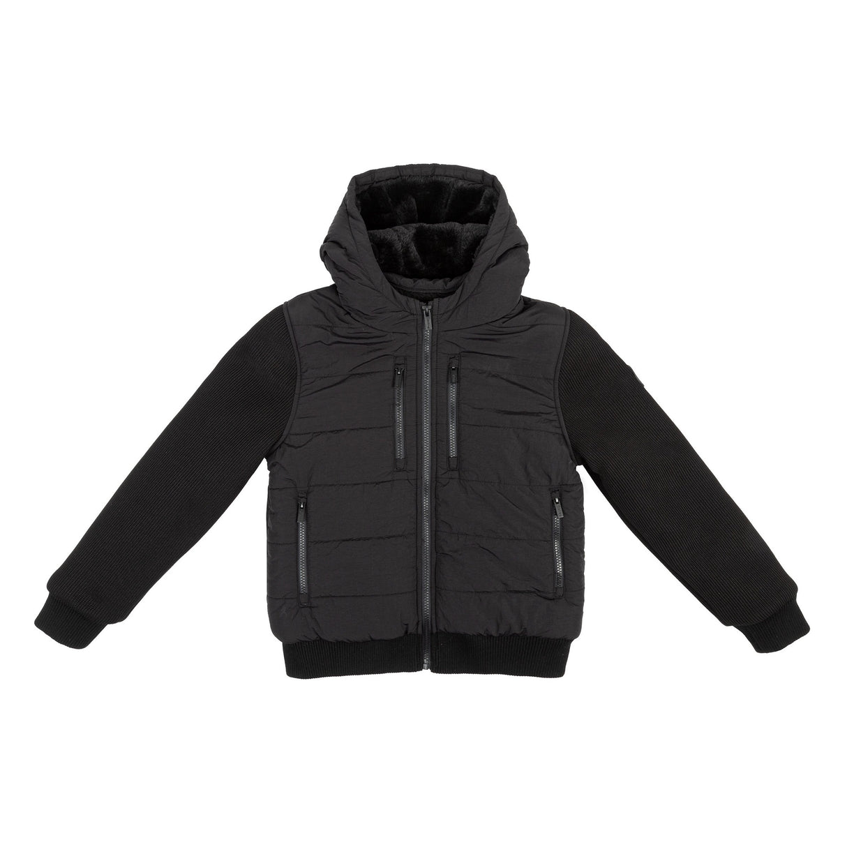Firetrap Kids Boys Sartorial Knit Jacket - Black