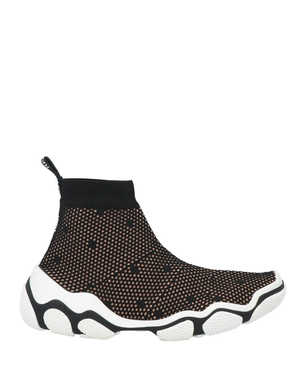 Red(V) Womens Sneakers - Black