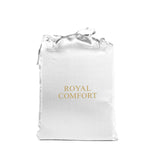 Royal Comfort 3pc Satin Sheet Set - White - King