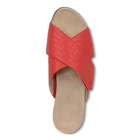 Vionic Leticia Wedge Sandal - Poppy