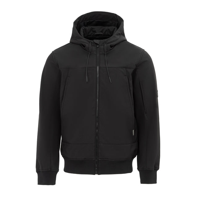 Firetrap Men's Pocket Soft Shell Jacket - Black