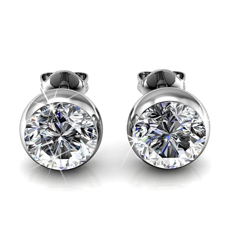 Boxed Bracelet and Earrings Set Embellished with SWAROVSKI® Crystals