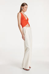 Madison The Label Britney Knit Top - Red