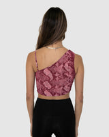 BY.DYLN Vayda Top - Pink Snake