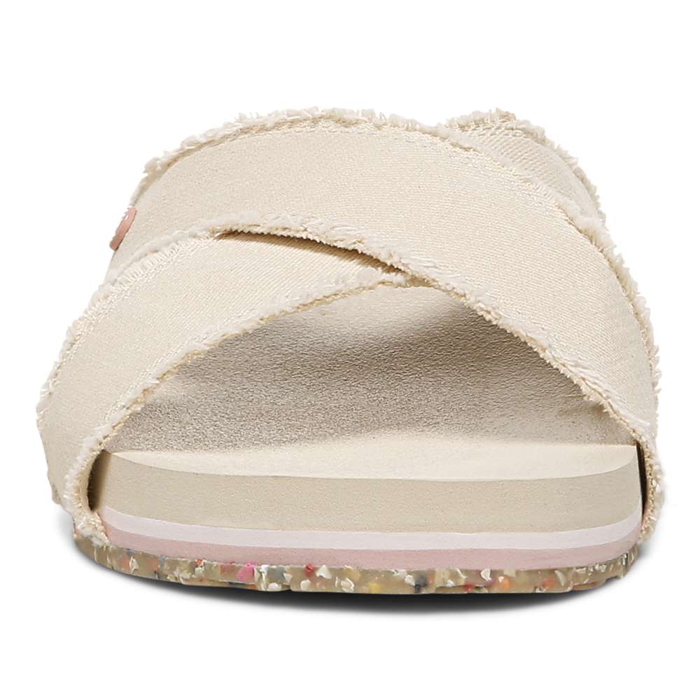 Vionic Panama Beach Slide - Semolina