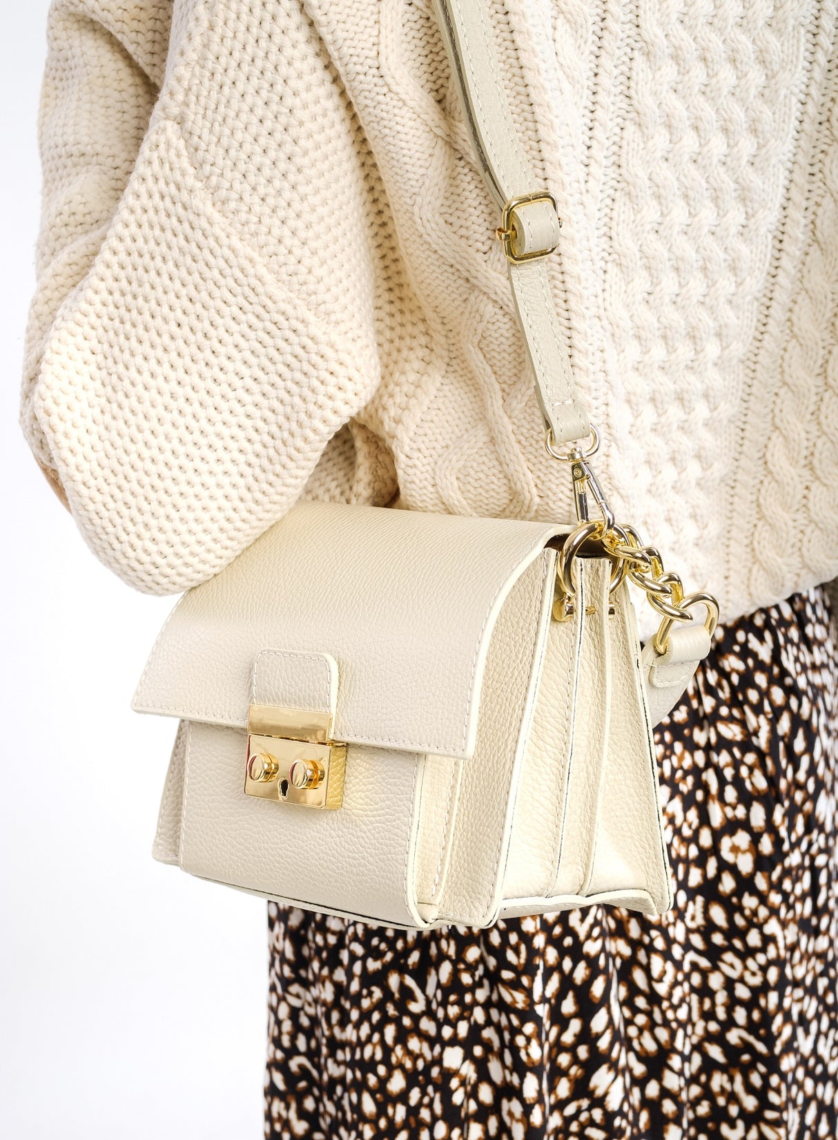 Bosccolo Shoulder Bag - Beige