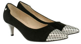 Bosccolo Womens High Heels - Black/Silver