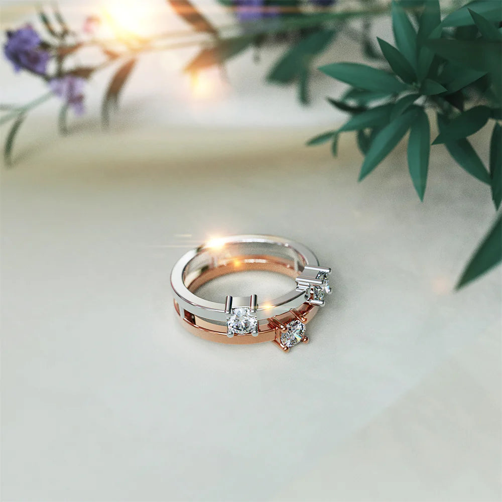 Krystal Couture My Crystal Story Ring Embellished with SWAROVSKI Crystals