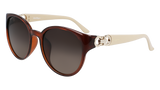 Salvatore Ferragamo SF572SRK Womens Sunglasses - Brown/Ivory