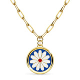Bullion Gold Bullion Blue Blossom Necklace in Gold