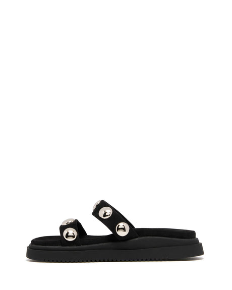 Therapy Persona Black Faux Suede