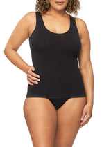 Nancy Ganz Bamboo Essentials Tank - Black
