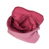 BAMEI Lightweight Recycled Nylon Flap Crossbody Bag - Mulberry